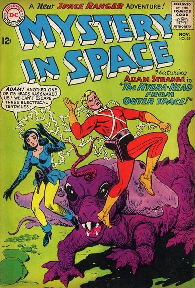 Cover of Mystery in Space