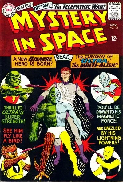 Cover of Mystery in Space