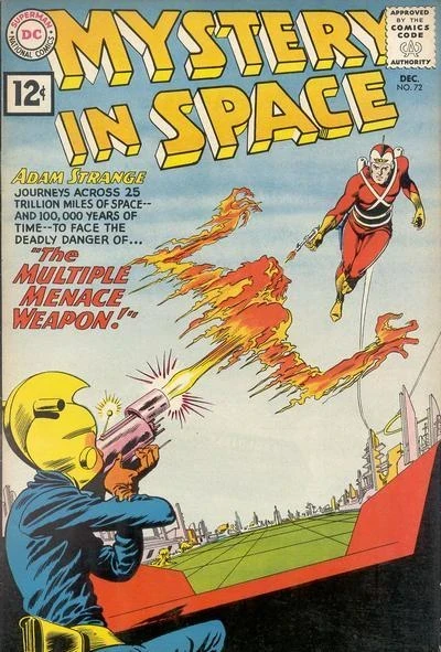 Cover of Mystery in Space