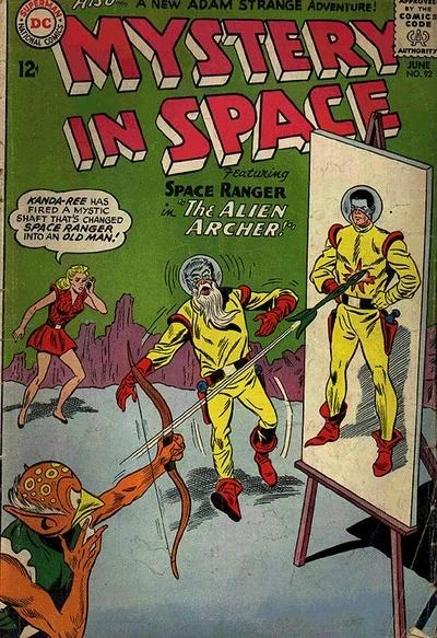 Cover of Mystery in Space