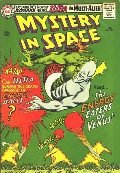 Cover of Mystery in Space