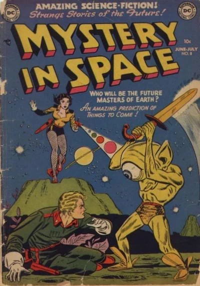 Cover of Mystery in Space