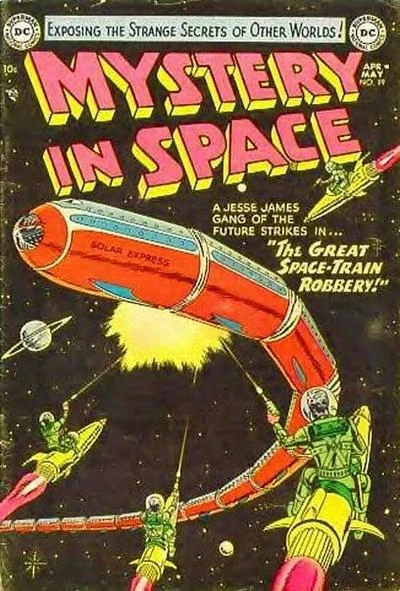 Cover of Mystery in Space