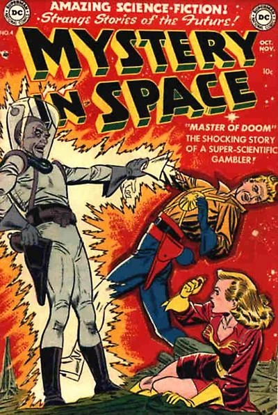 Cover of Mystery in Space
