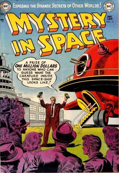 Cover of Mystery in Space