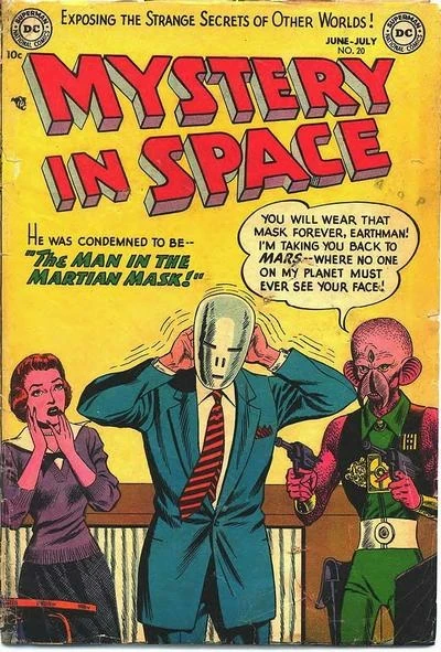 Cover of Mystery in Space