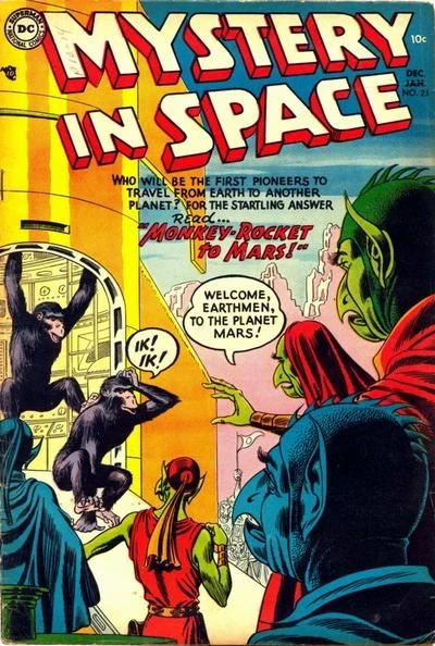 Cover of Mystery in Space