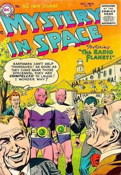 Cover of Mystery in Space