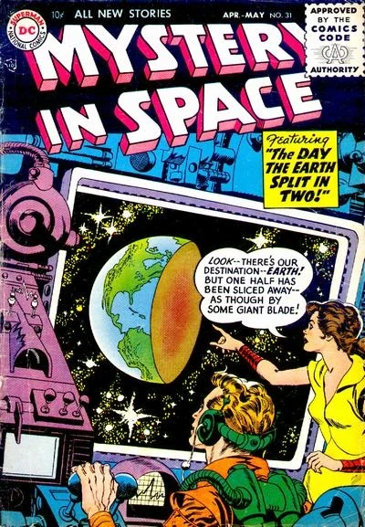 Cover of Mystery in Space