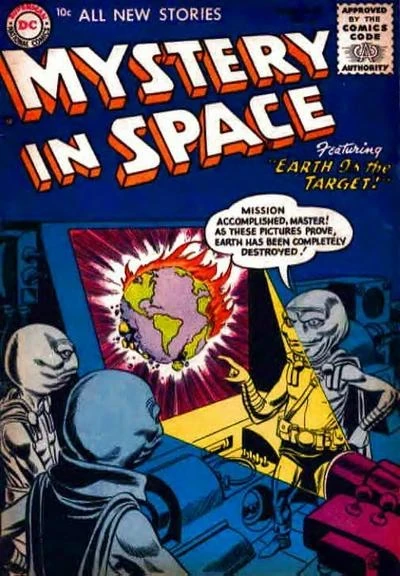 Cover of Mystery in Space