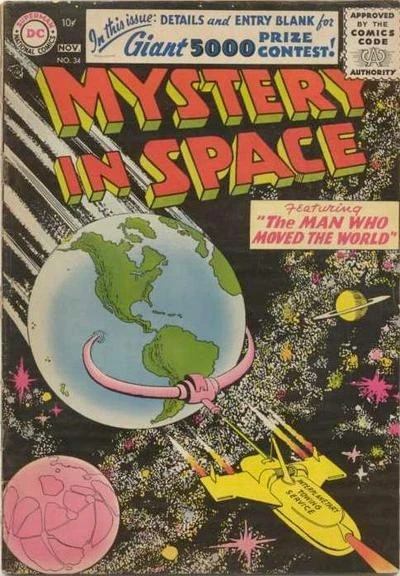 Cover of Mystery in Space