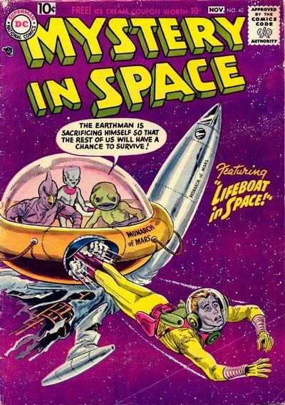 Cover of Mystery in Space