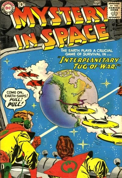 Cover of Mystery in Space