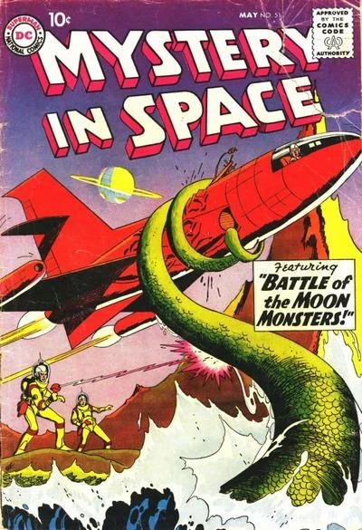Cover of Mystery in Space