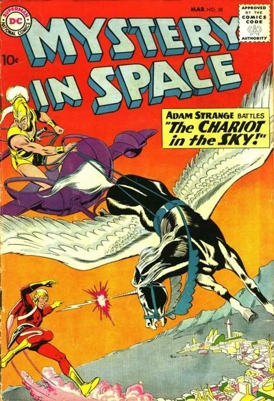 Cover of Mystery in Space