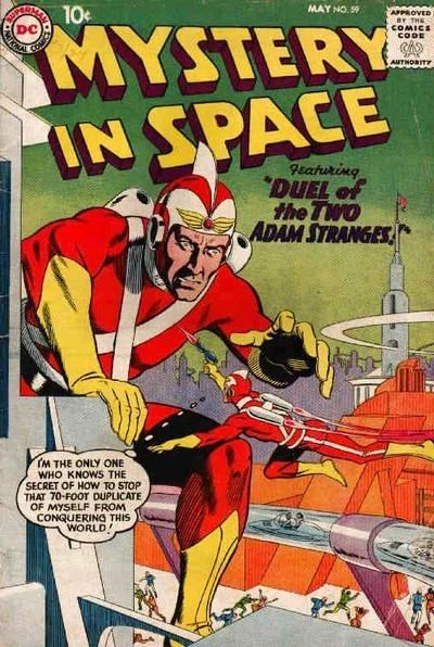 Cover of Mystery in Space
