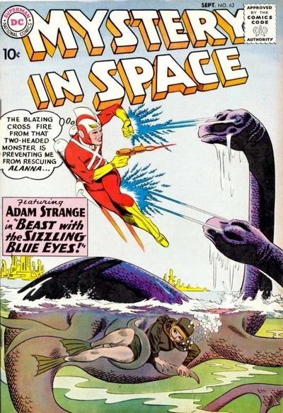 Cover of Mystery in Space