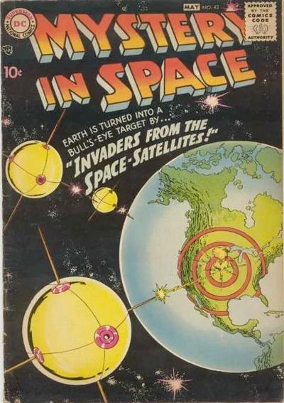 Cover of Mystery in Space