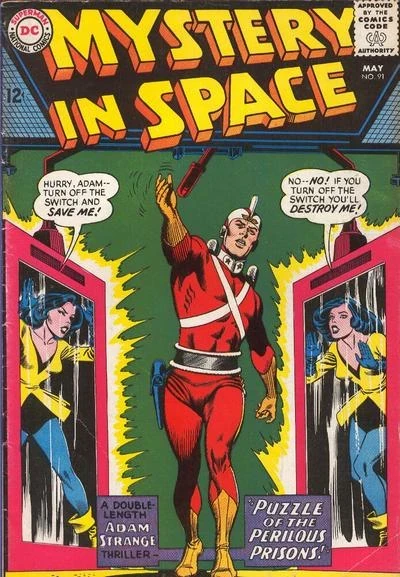 Cover of Mystery in Space