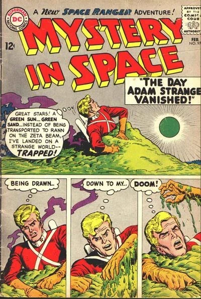 Cover of Mystery in Space