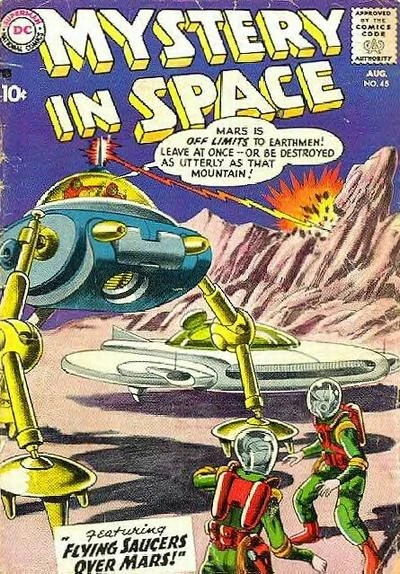 Cover of Mystery in Space