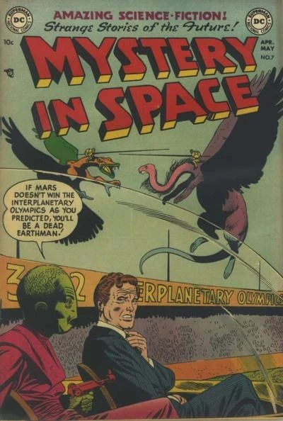Cover of Mystery in Space