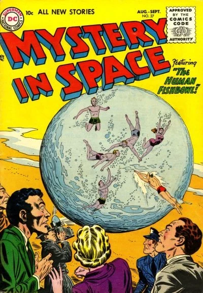 Cover of Mystery in Space
