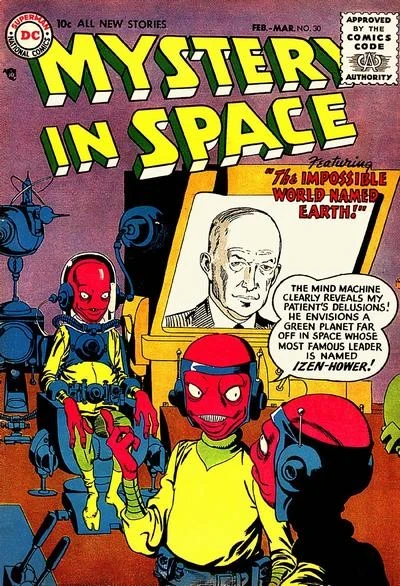 Cover of Mystery in Space