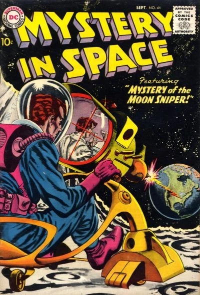 Cover of Mystery in Space