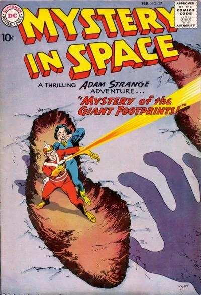 Cover of Mystery in Space