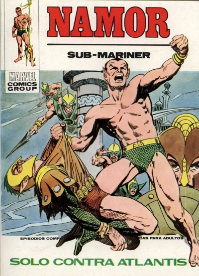 Cover of Solo contra Atlantis