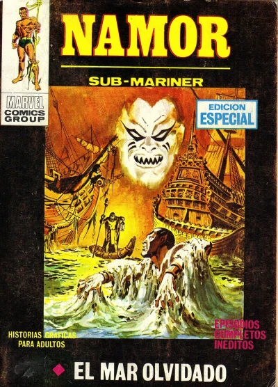 Cover of El mar olvidado
