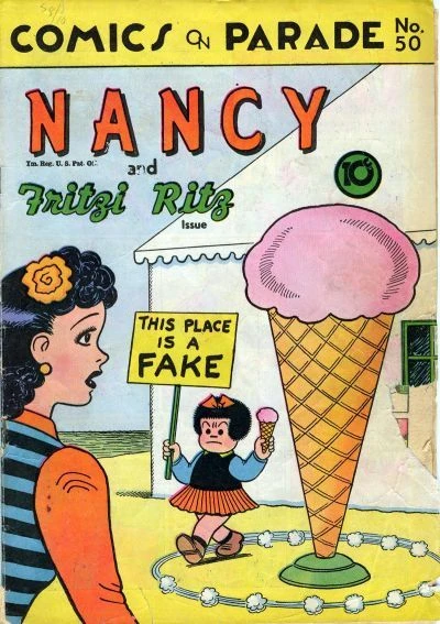 Cover of Nancy and Fritzi Issue