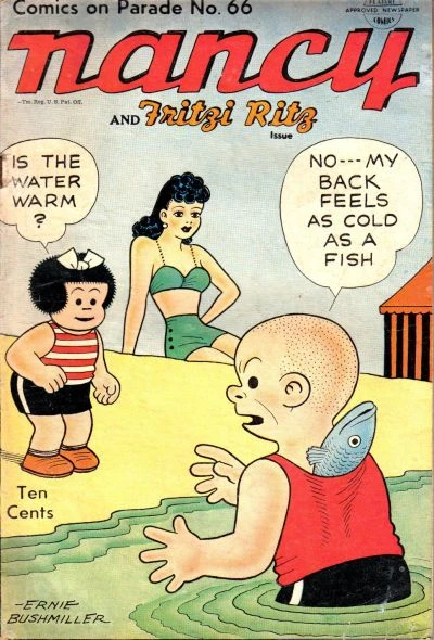 Cover of Nancy and Fritzi Ritz Issue
