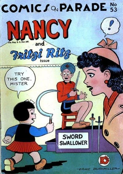Cover of Nancy and Fritzi Ritz Issue