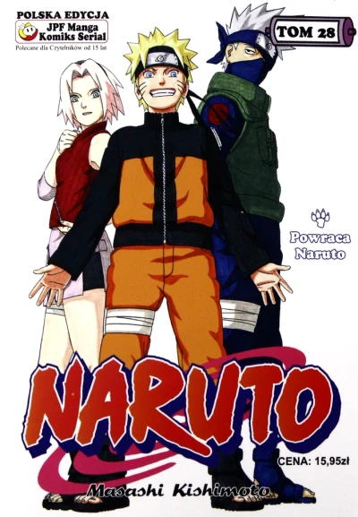 Cover of Powraca Naruto
