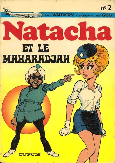 Cover of Natacha et le Maharadjah