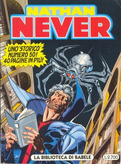 Cover of La biblioteca di Babele