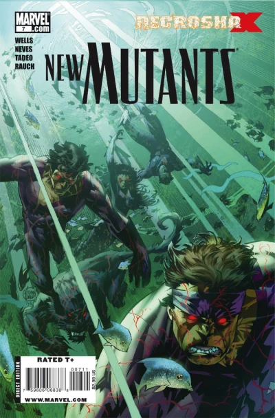 Cover of Necrosha: New Mutants, Chapter 2: Trojan