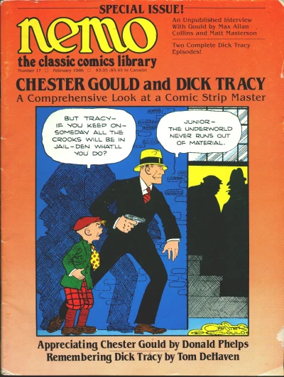 Cover of Chester Gould and Dick Tracy