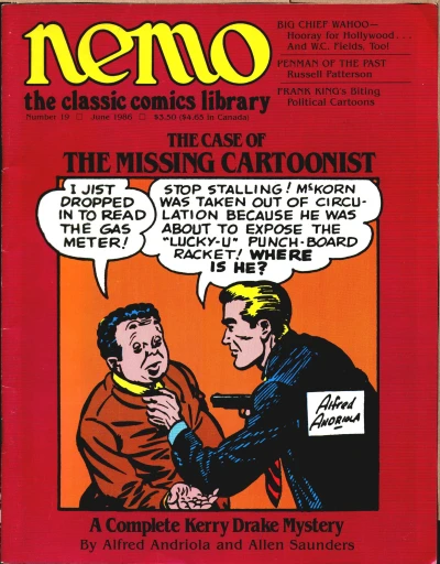 Cover of The Case of the Missing Cartoonist