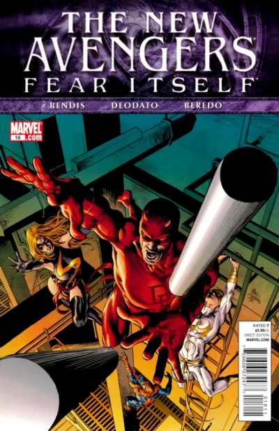 Cover of Fear Itself, part 3 Enter: Daredevil !