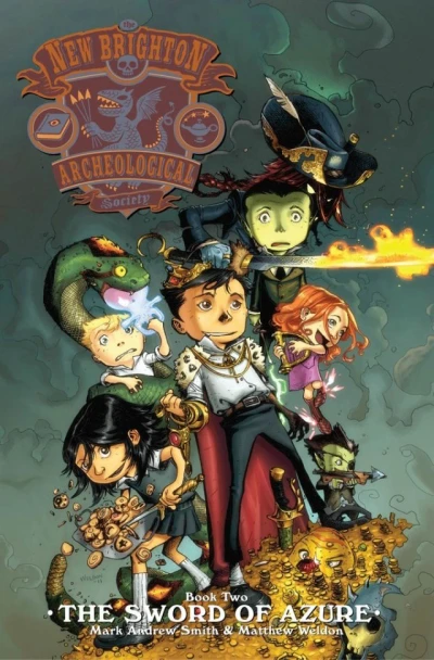 Cover of Book Two: The Sword of Azure