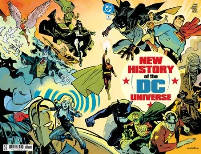 Cover of [Untitled]; New History of the DC Universe Timeline Part One