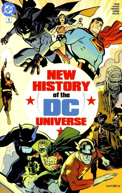 Cover of [Untitled]; New History of the DC Universe Timeline Part One