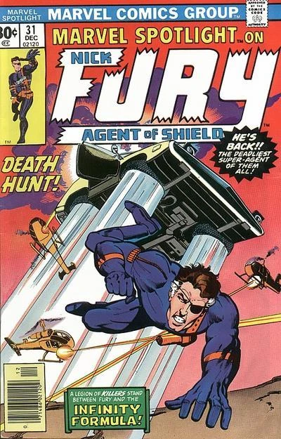 Cover of Nick Fury: Death Hunt
