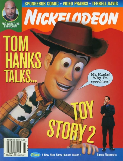 Cover of Tom Hanks Talks Toy Story 2