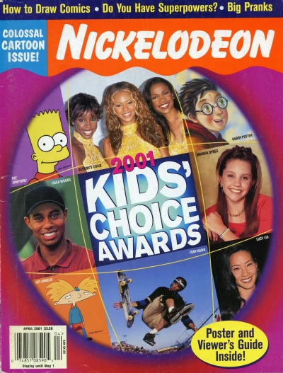 Cover of 2001 Kids' Choice Awards