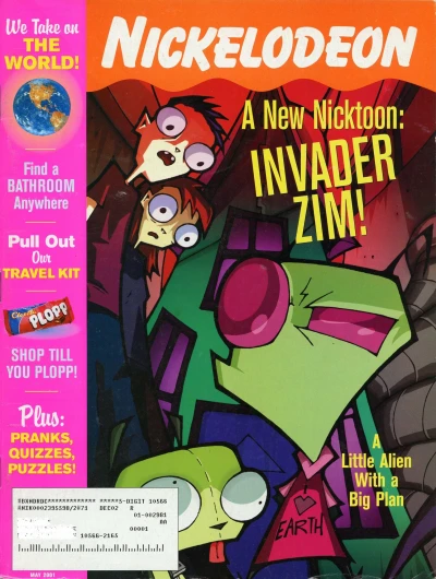 Cover of A New Nicktoon: Invader ZIM!