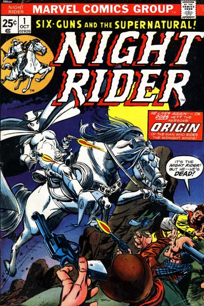 Cover of The Origin Of The Night Rider! The Walking Target!